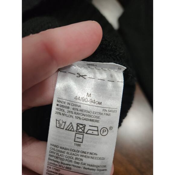 Banana Republic Filpucci Wool Cashmere Women's Sweater Turtleneck Size M - Picture 3 of 6